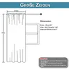 Vorhang Boho Weiß Voile mit Pompon Halbtransparent Vorhänge Produktbild-Vorschau 6