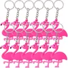12 portachiavi con ciondolo a forma di fenicottero rosa, Anteprima dell’immagine prodotto 1