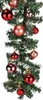 Guirlande de sapin XL LED 540cm avec 70 LED incl. 30 boules Voir les images du produit 1