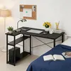 L Form Schreibtisch Gaming Tisch Eckschreibtisch mit Produktbild-Vorschau 7