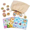 Jahreszeiten-Bingo Lernspiel aus Holz für Kinder ab 3 Produktbild-Vorschau 1