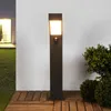 Lucande LED-Sockelleuchte Lennik, Sensor, 60 cm, anthrazit Produktbild-Vorschau 3
