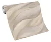 A roll of wallpaper with a wavy wood-grain pattern. Podgląd zdjęcia produktu