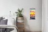 MuchoWow® Textilposter Lavendel - Sonnenuntergang - Ruine - Produktbild-Vorschau 3