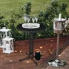 YARDIN Stehtisch Klappbar Stehtische Bistrotisch Ø 80cm Produktbild-Vorschau 7