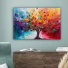 Leinwand Bilder 60x40 cm - Lebensbaum - Farbenfroh - Produktbild-Vorschau 4