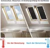 Rideau occultant thermique pour fenêtre de toit - Voir les images du produit 6