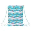 Borsa zaino con cinghie Spongebob Stay positive Blu Bianco Anteprima dell’immagine prodotto 4