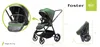 4Baby | Wózek spacerowy - Zielony - Obrotowe siedzisko - Podgląd zdjęcia produktu 3