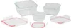Contenitore MagicHome, set 3 pz, in vetro, vetro, quadrato, Anteprima dell’immagine prodotto 3