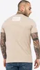 Pánske tričko regular fit LOGO Sand/White M BENLEE Náhľad obrázku produktu 4