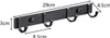 Hakenleiste - 4 Haken - 29 cm - Wandgarderobe - Rostfrei - Produktbild-Vorschau 2