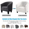 Topchances Club Chair Schonbezug,Stuhlbezüge aus Samt mit Produktbild-Vorschau 5