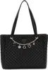 Elegante schwarze Damentasche mit Fächern und Produktbild-Vorschau 15