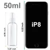 3 Stück 50ml Sprühflasche Transparente Leer Feinen Nebel Produktbild-Vorschau 7