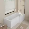 Elara (links) Badewanne 170 x 85 x 53 cm, weiß Produktbild-Vorschau 3