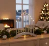 MeLiTec LED USB-C Stimmungsbogen Weihnachten, SL58, Chrom Produktbild-Vorschau 1