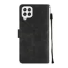 Hülle für Samsung Galaxy A22 4G/F22/M22 Prägung Flip Leder Produktbild-Vorschau 4