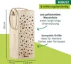 Wildbienen-Nistholz Bienennistkasten Insektenhotel Produktbild-Vorschau 2