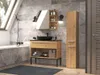 Mobile da bagno BDW, mobile da bagno alto, rovere Artisan Anteprima dell’immagine prodotto 4