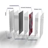 DEQORI Glasbild Echtglas 3x50x100 cm 'Roter Blätterwald' Produktbild-Vorschau 7