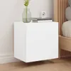 TV-Wandschränke 2er Set Weiß 40,5x30x40 cm Holzwerkstoff , Produktbild-Vorschau 1