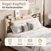 CDGlobal Polsterbett 140x200cm mit Lattenrost, Produktbild-Vorschau 4