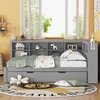 okwish divano letto daybed 140x200cm con sottopiano Anteprima dell’immagine prodotto 3