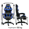 Gaming Stuhl Bürostuhl Schreibtischstuhl mit Fußstütze, Produktbild-Vorschau 8