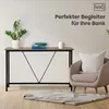 IvoQ Industrie-Beistelltisch - Konsolentisch Holz & Metall Produktbild-Vorschau 4