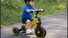 Detský odrážací bicykel trojkolka 3v1 s pedálmi žltý od 1,5 Náhľad obrázku produktu 16