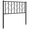 Kopfteil Metall Schwarz 90 cm , Kopfteile 2024 Neu Produktbild-Vorschau 2