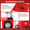 COSTWAY Retro stroj na popcorn 1200 W, stroj na popcorn na Náhled obrázku produktu 8