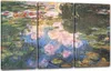 Leinwandbild 3-teilig (120x80cm): Claude Monet - Produktbild-Vorschau 1
