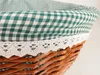 Kobolo Einkaufskorb geflochten Weide -mit Textil Produktbild-Vorschau 4