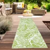 Pflegeleichter Outdoor-Teppich mit tropischem Design in Produktbild-Vorschau 1