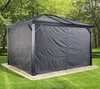 Sojag kit rideau assorti à Ventura 10x14 gris foncé Voir les images du produit 4