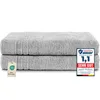 Komfortec 2er Saunatuch Set 80x200 cm aus 100% Baumwolle, Produktbild-Vorschau 1