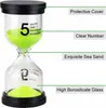 6er Set Sanduhr Timer 1 3 5 10 15 30 Min Bunt Für Küche Produktbild-Vorschau 2