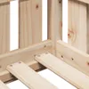 vidaXL Detská postieľka 90x200 cm z masívneho borovicového Náhľad obrázku produktu 6