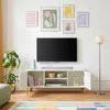 Mobile TV "Reyri" con 2 ante e 2 ripiani aperti, 120 x 39 x Anteprima dell’immagine prodotto 4