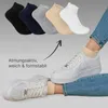Sneakersocken Uni mit Fersenlasche – Nahtlose Kurzsocken Produktbild-Vorschau 9