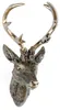 Geweih Hirschgeweih bronze 20x12x30cm Kunststoff 10Ender Produktbild-Vorschau 1