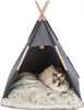 TRIXIE Höhle Tipi - anthrazit - 70 × 70 × 70 cm Produktbild-Vorschau 3