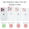 NALIA Carbon Look Case für iPhone 13 Pro, Schwarz Silikon Produktbild-Vorschau 4