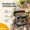 Bituxx Elektrischer Standgrill Balkongrill Gartengrill Produktbild-Vorschau 3
