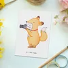 Mr. & Mrs. Panda Postkarte Fotograf Herz - Weiß - Geschenk, Produktbild-Vorschau 2