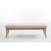 Sitzbank Ramses Stoff antik-hell 150 - creme Produktbild-Vorschau 1