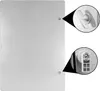 A white electrical enclosure with two close-up insets showing mounting hardware. Anteprima dell’immagine prodotto