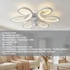 LED Deckenventilator mit Beleuchtung Weiß 65 cm, Modernes Produktbild-Vorschau 5